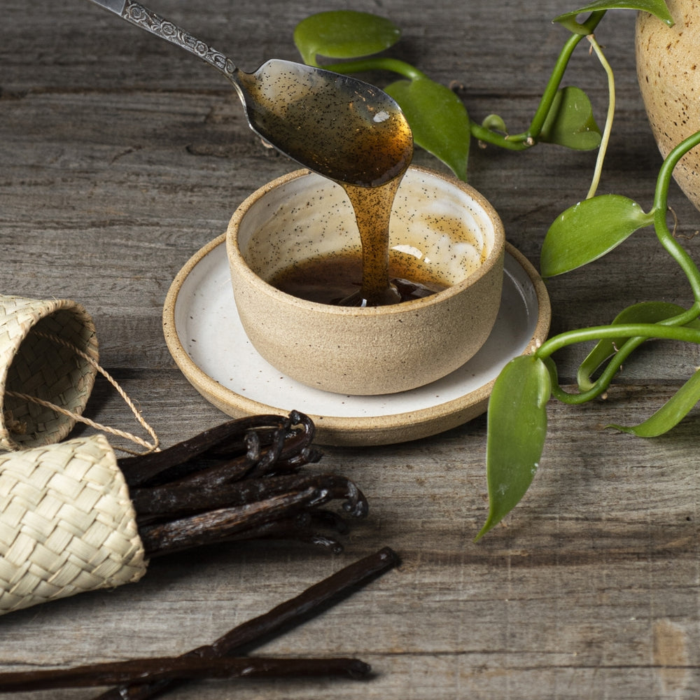 Pure Vanilla Bean Puree Paste in a Dish and Madagascar Vanilla Beans | Cook's Flavoring Company | Vanilla Beans & Extracts @ Spice Craze®