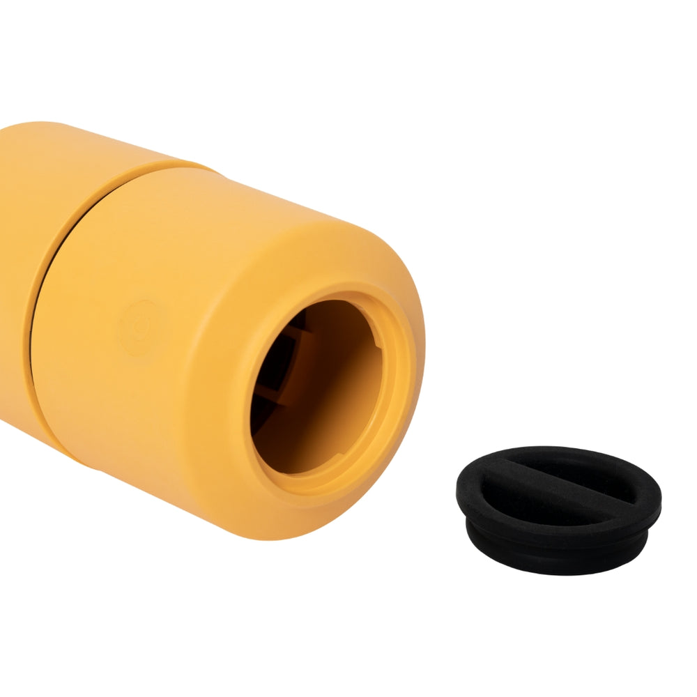 Bottom of Masala-Colored Billund Grinder | CrushGrind® Denmark | Mills & Grinders @ Spice Craze®