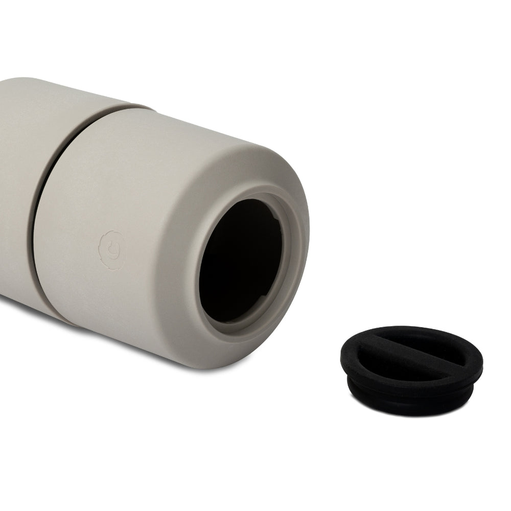 Bottom of Cumin-Colored Billund Grinder | CrushGrind® Denmark | Mills & Grinders @ Spice Craze®