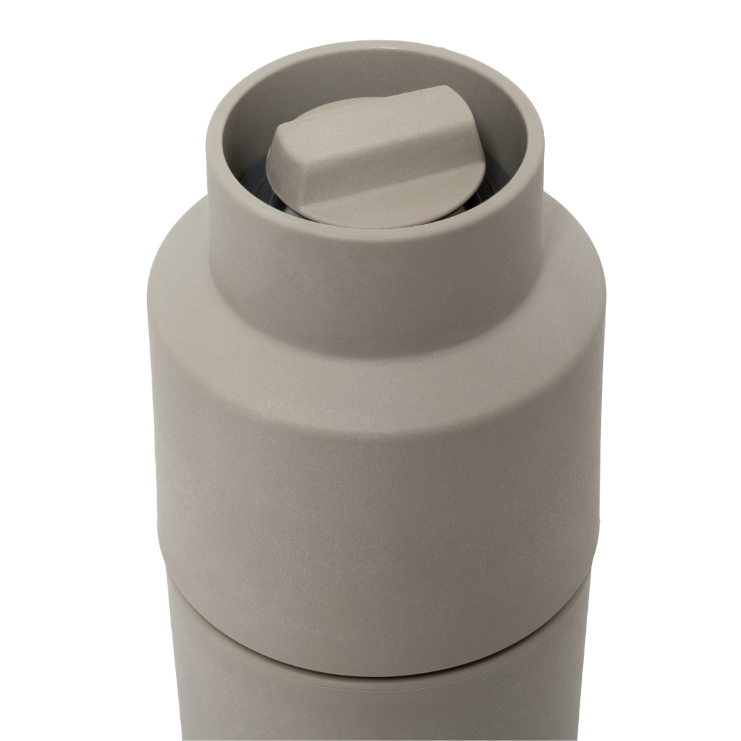 Top of Cumin-Colored Billund Grinder | CrushGrind® Denmark | Mills & Grinders @ Spice Craze®