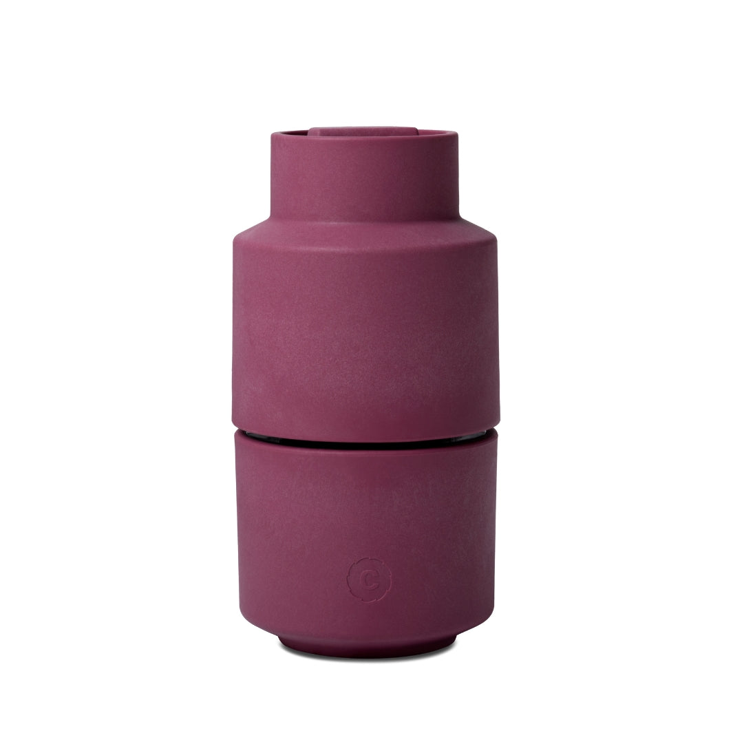 Beetroot-Colored Billund Grinder | CrushGrind® Denmark | Mills & Grinders @ Spice Craze®