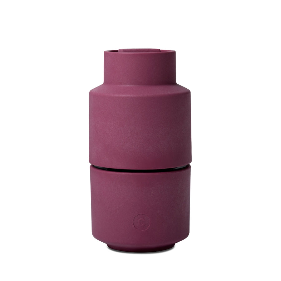 Beetroot-Colored Billund Grinder | CrushGrind® Denmark | Mills & Grinders @ Spice Craze®