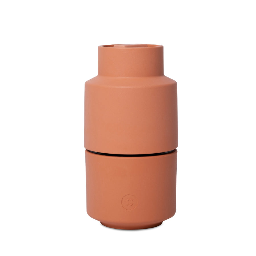 Paprika-Colored Billund Grinder | CrushGrind® Denmark | Mills & Grinders @ Spice Craze®