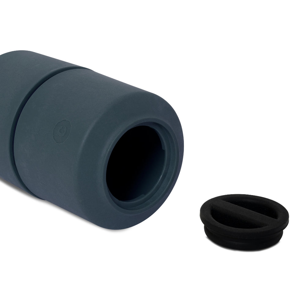 Bottom of Blueberry-Colored Billund Grinder | CrushGrind® Denmark | Mills & Grinders @ Spice Craze®
