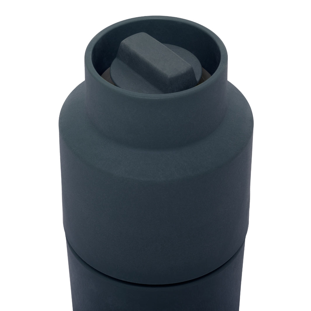 Top of Blueberry-Colored Billund Grinder | CrushGrind® Denmark | Mills & Grinders @ Spice Craze®