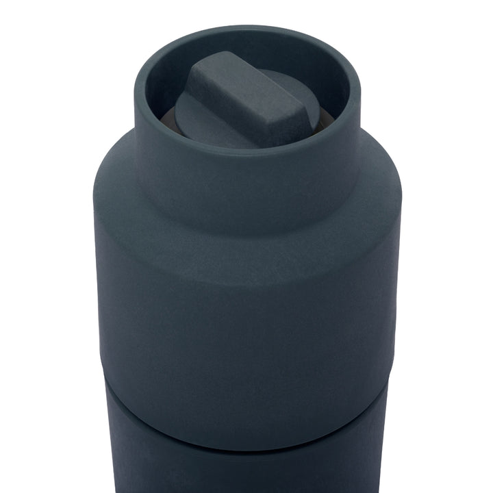 Top of Blueberry-Colored Billund Grinder | CrushGrind® Denmark | Mills & Grinders @ Spice Craze®