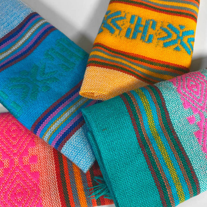 Set of 4 Mexican Servilletas | Verve Culture® | Aprons & Linens @ Spice Craze®
