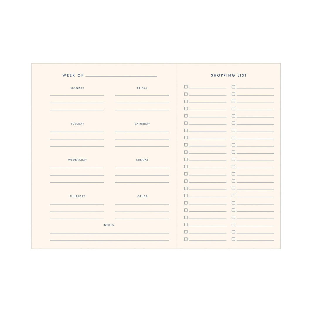 Planner Page of Weekly MMM Meal Planner, including Tear-Off Shopping List | Ruff House Print Shop | Keeping It Pretty @ Spice Craze®