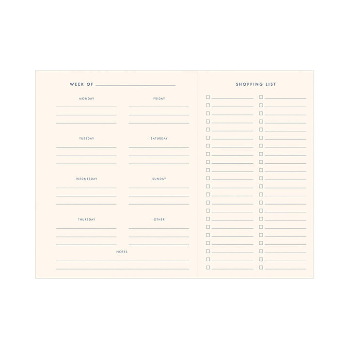 Planner Page of Weekly MMM Meal Planner, including Tear-Off Shopping List | Ruff House Print Shop | Keeping It Pretty @ Spice Craze®