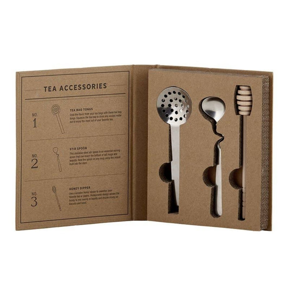 Inside of Tea Accessories Book Box | Santa Barbara Design Studio™ | Prepping & Cooking @ Spice Craze®