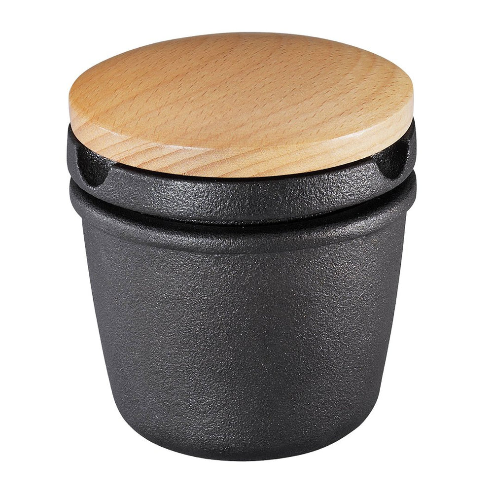 Compact Spice Buddy made of Cast Iron and Beech Wood | Frieling USA | Mills & Grinders @ Spice Craze®
