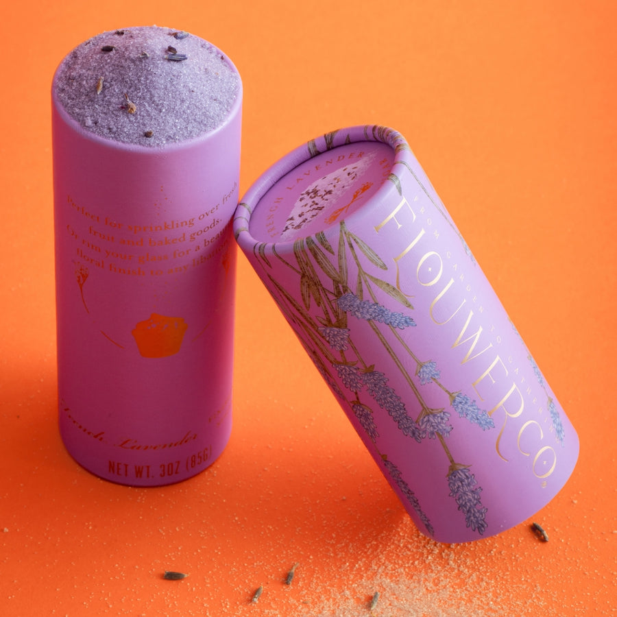 French Lavender Finishing Sugar | Flouwer Co.® | The Sweeter Side @ Spice Craze®