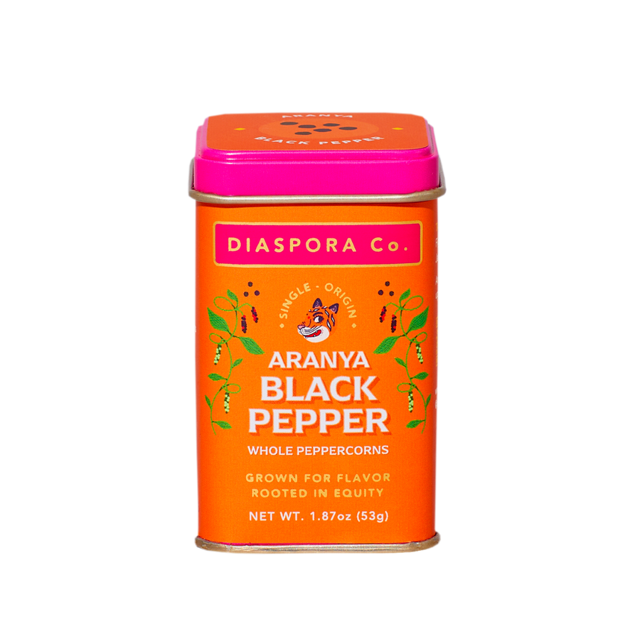 Aranya Black Peppercorn Tin | Diaspora Co. | Awesome Extras @ Spice Craze®