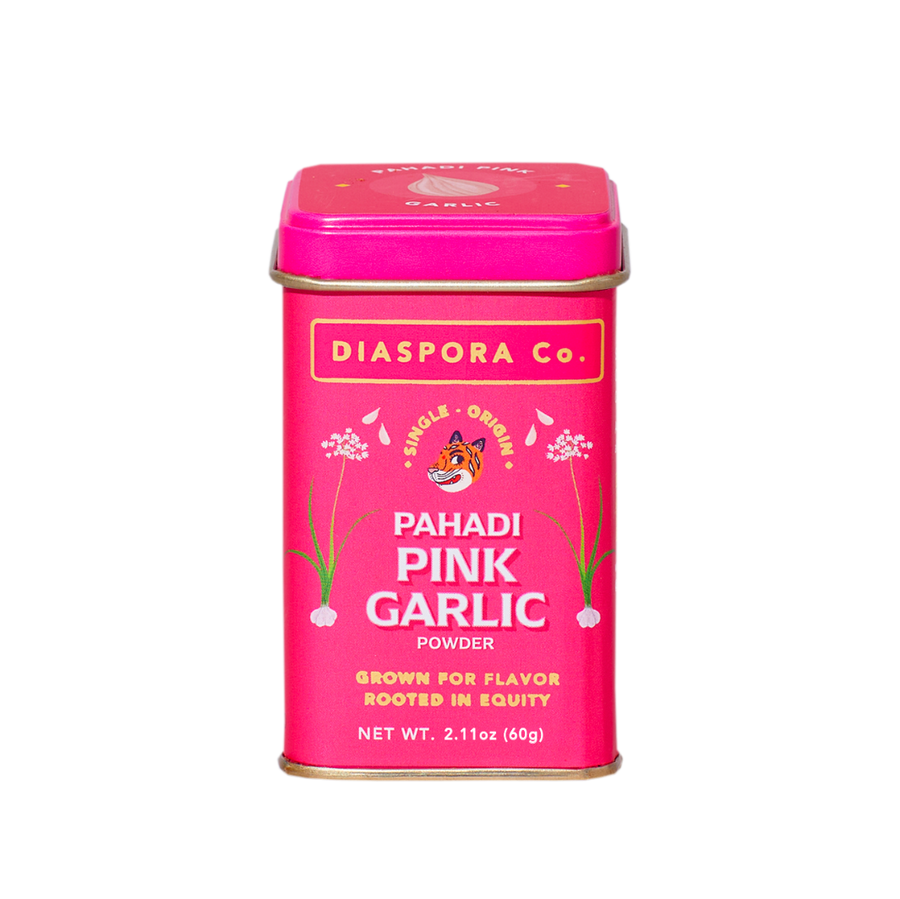 Pahadi Pink Garlic Powder Tin | Diaspora Co. | Awesome Extras @ Spice Craze®