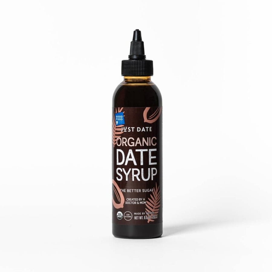 Front of Bottle of Organic Date Syrup | Just Date | The Sweeter Side @ Spice Craze®
