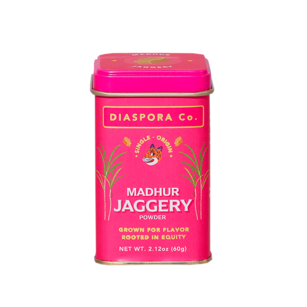 Madhur Jaggery Powder Tin | Diaspora Co. | Awesome Extras @ Spice Craze®