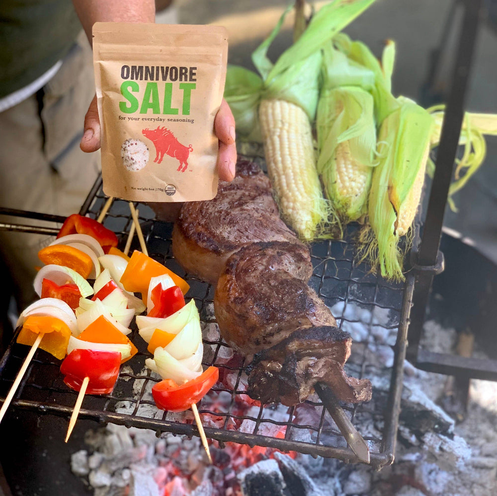 OMNIVORE SALT at a BBQ | OMNIVORE LLC | Specialty Salts @ Spice Craze®
