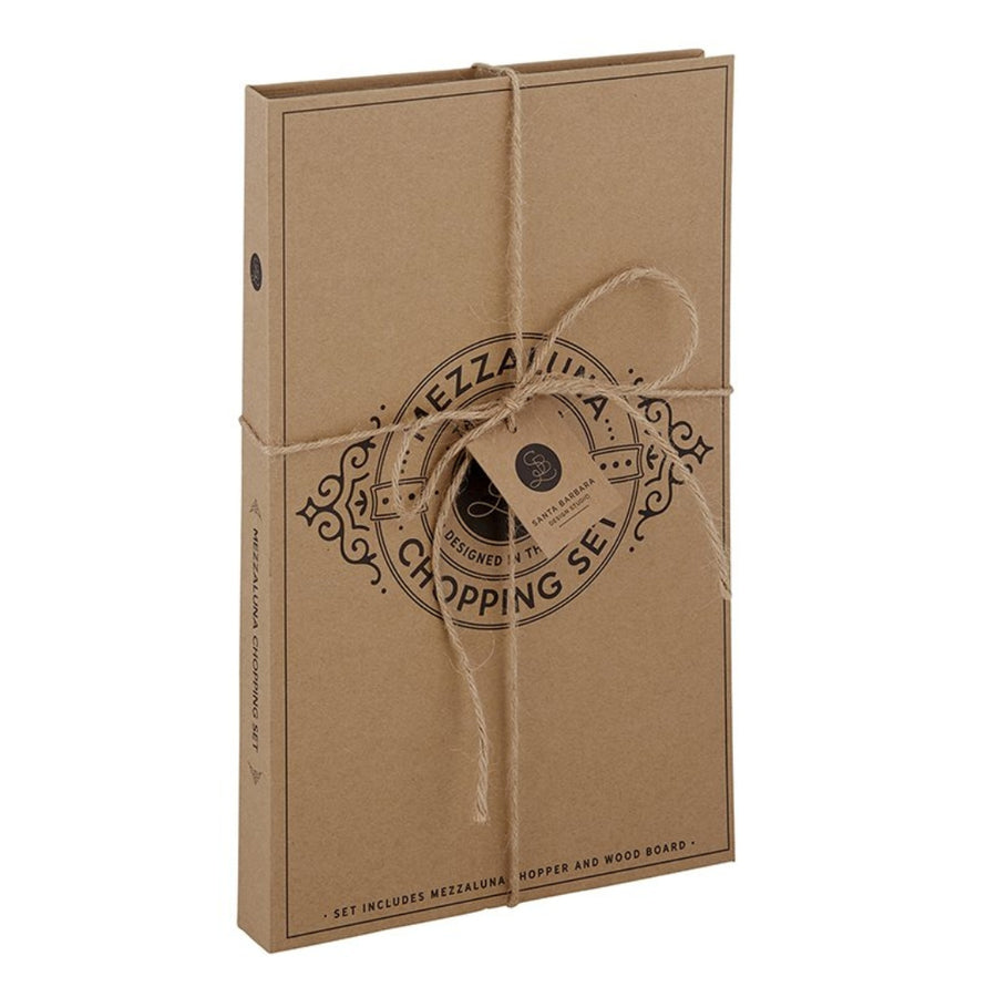 Mezzaluna Chopper Book Box | Santa Barbara Design Studio™ | Prepping & Cooking @ Spice Craze®