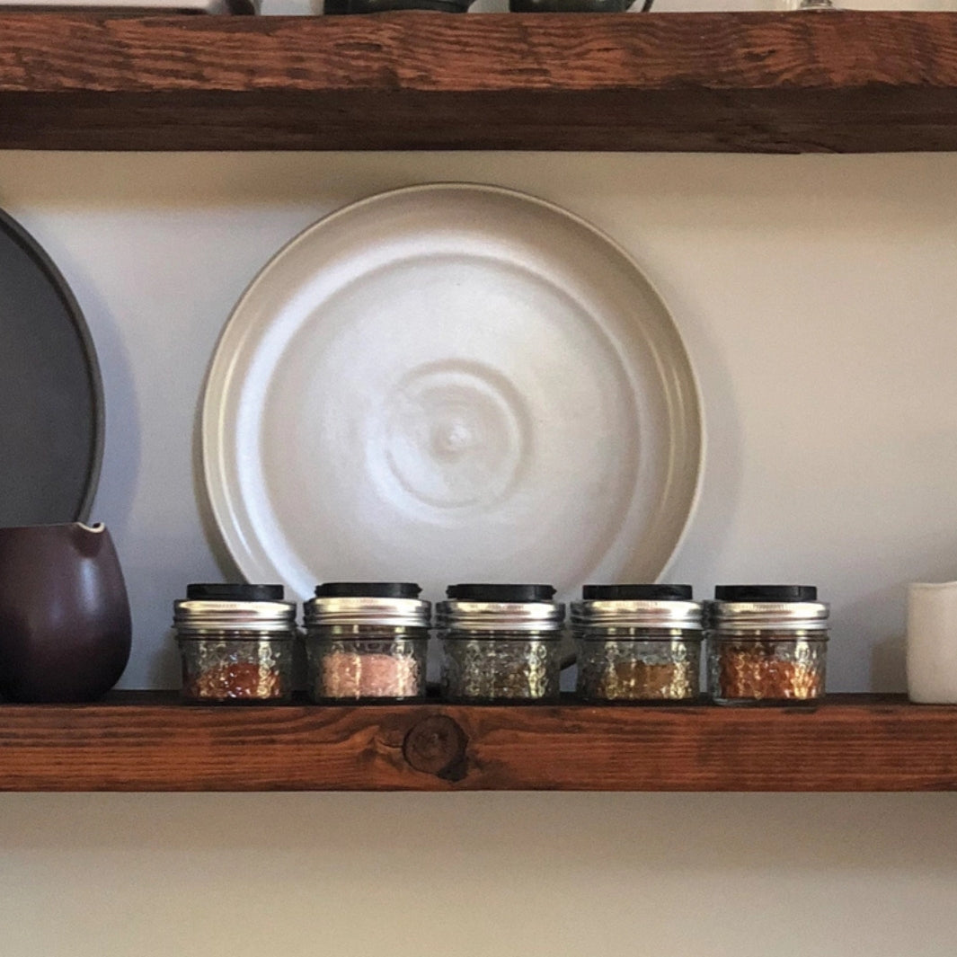 A Lineup of Black Jarware™ Spice Lids | Fox Run Brands™ | Keeping It Pretty @ Spice Craze®