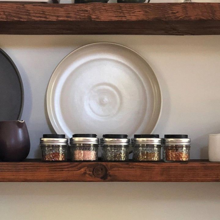 A Lineup of Black Jarware™ Spice Lids | Fox Run Brands™ | Keeping It Pretty @ Spice Craze®
