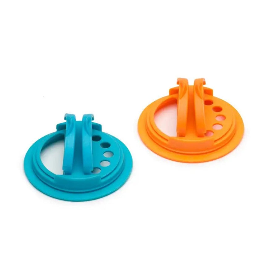 Orange and Blue Jarware™ Spice Lids | Fox Run Brands™ | Keeping It Pretty @ Spice Craze®