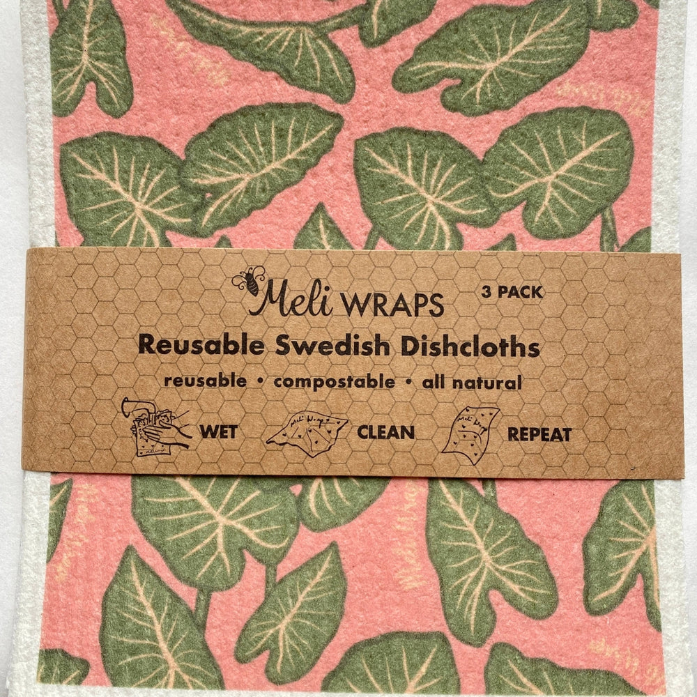 Set of Three Kalo Print Swedish Dish Cloths | Aprons & Linens @ Spice Craze®
