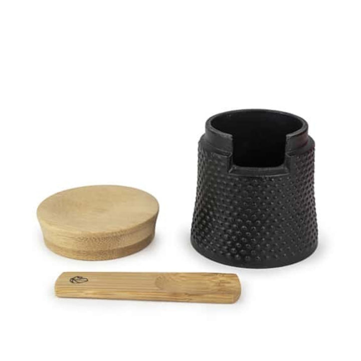 Open Cast Iron Salt Cellar of the Bali Spice Palace Gift Set | Peugeot Saveurs | Mills & Grinders @ Spice Craze®
