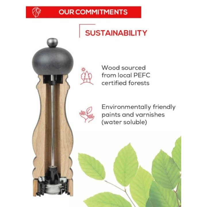 Boreal Pepper Mill in Rock Grey | Peugeot Saveurs | Mills & Grinders @ Spice Craze®