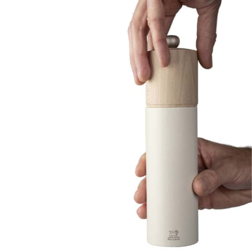 Boreal Salt Mill in Feather White | Peugeot Saveurs | Mills & Grinders @ Spice Craze®