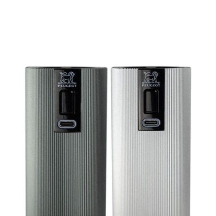 Line Electric Salt & Pepper Duo in Carbon and Aluminum | Peugeot Saveurs | Mills & Grinders @ Spice Craze®