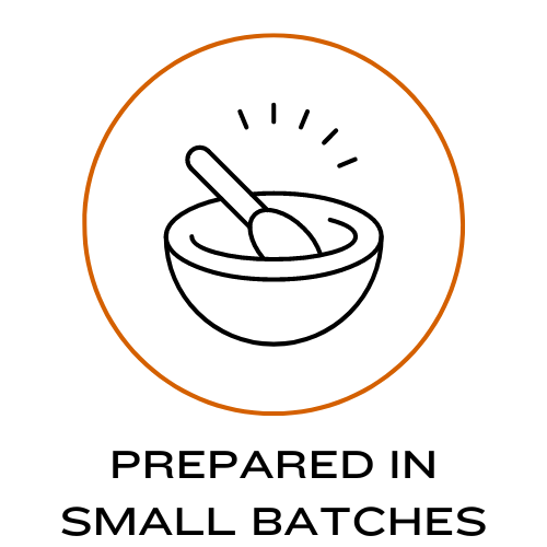 Prepared in Small Batches Icon