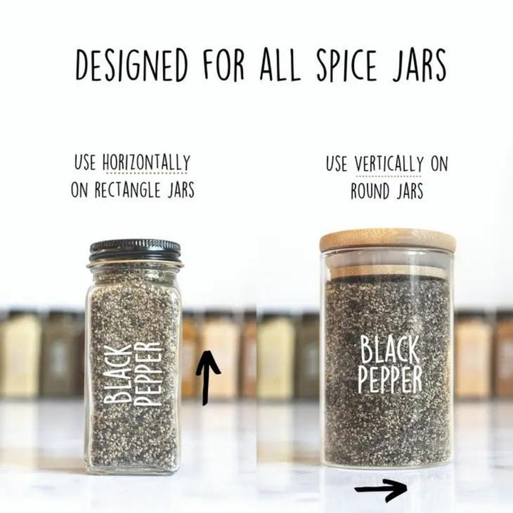 Diagram Showing How to Use White Sunshine Spice Labels | Savvy & Sorted® @ Spice Craze®