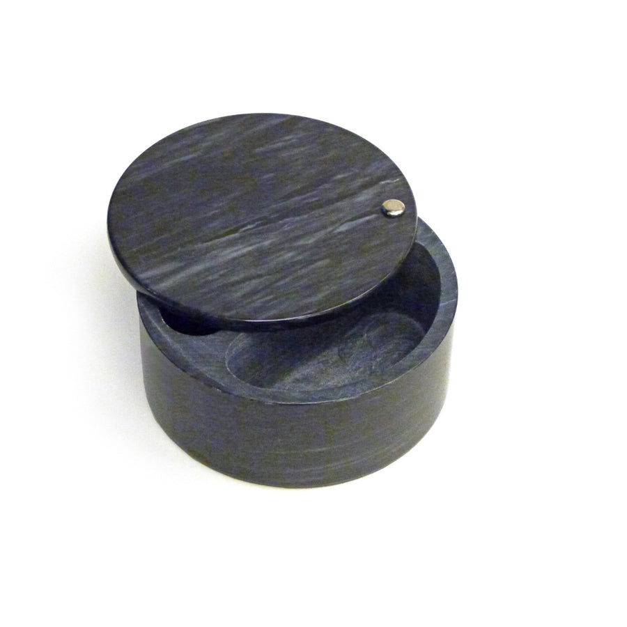 Black Marble Swivel Top Salt Box | RSVP International | Keeping It Pretty @ Spice Craze®
