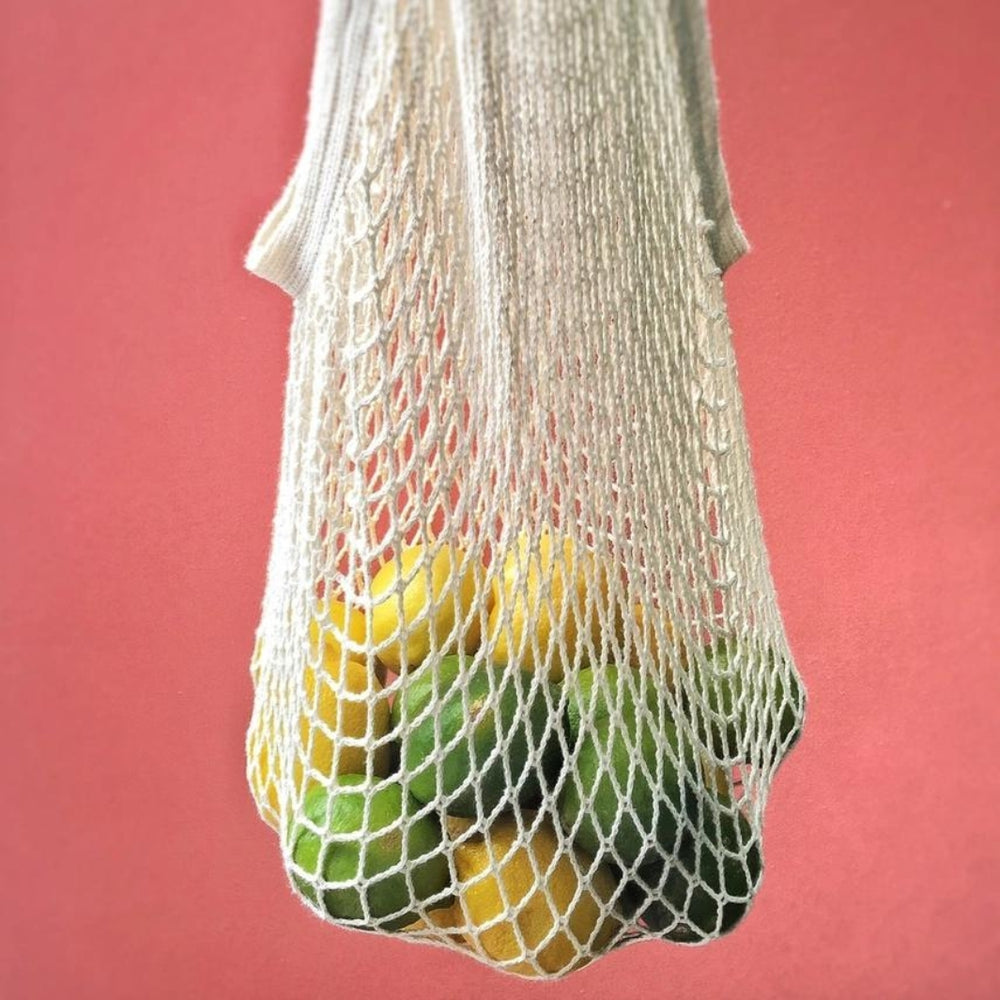 French Market Tote Holding Limes and Lemons | Seattle Seed Co. | Aprons & Linens @ Spice Craze®