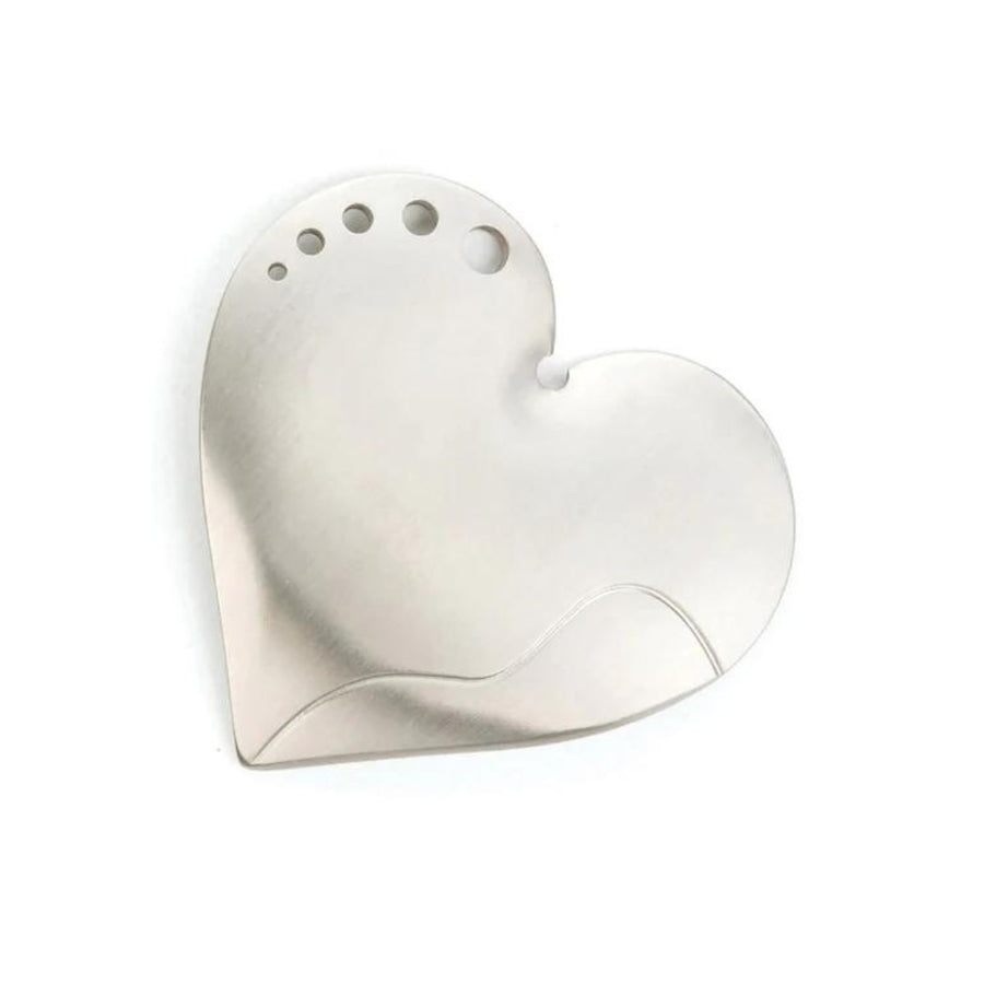 Heart-Shaped Stainless Steel Herb Stripper | RSVP International | Grate, Strip, & Zest @ Spice Craze®