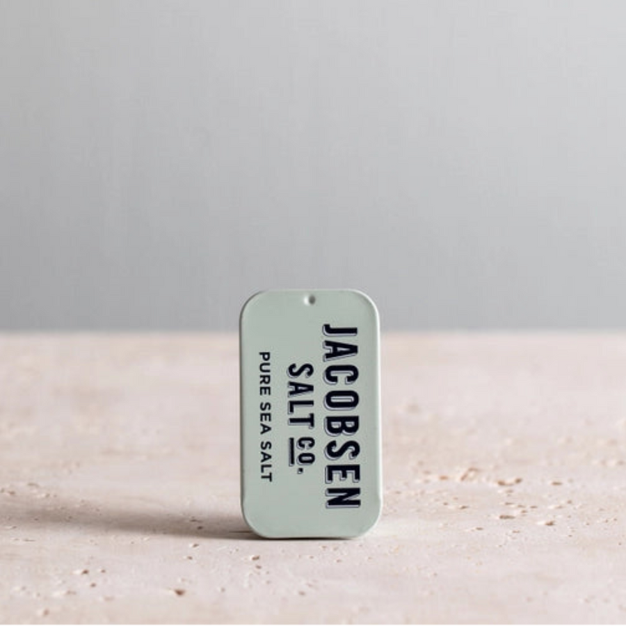 Kosher Sea Salt Slide Tin | Jacobsen Salt Co. | Specialty Salts @ Spice Craze®