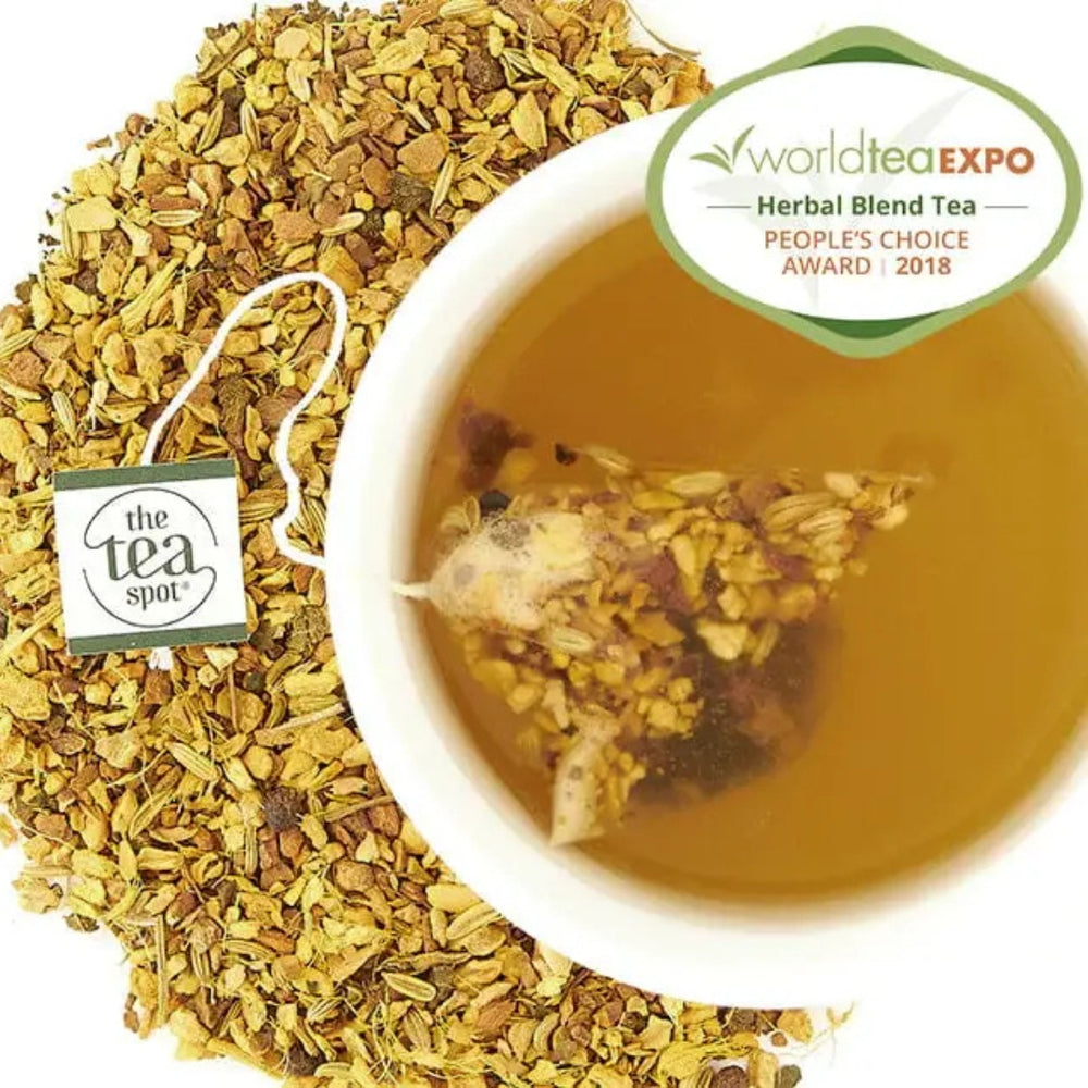 Close-Up Picture of Turmeric Tonic Tea | The Tea Spot® | Matcha, Chai, & Teas @ Spice Craze®
