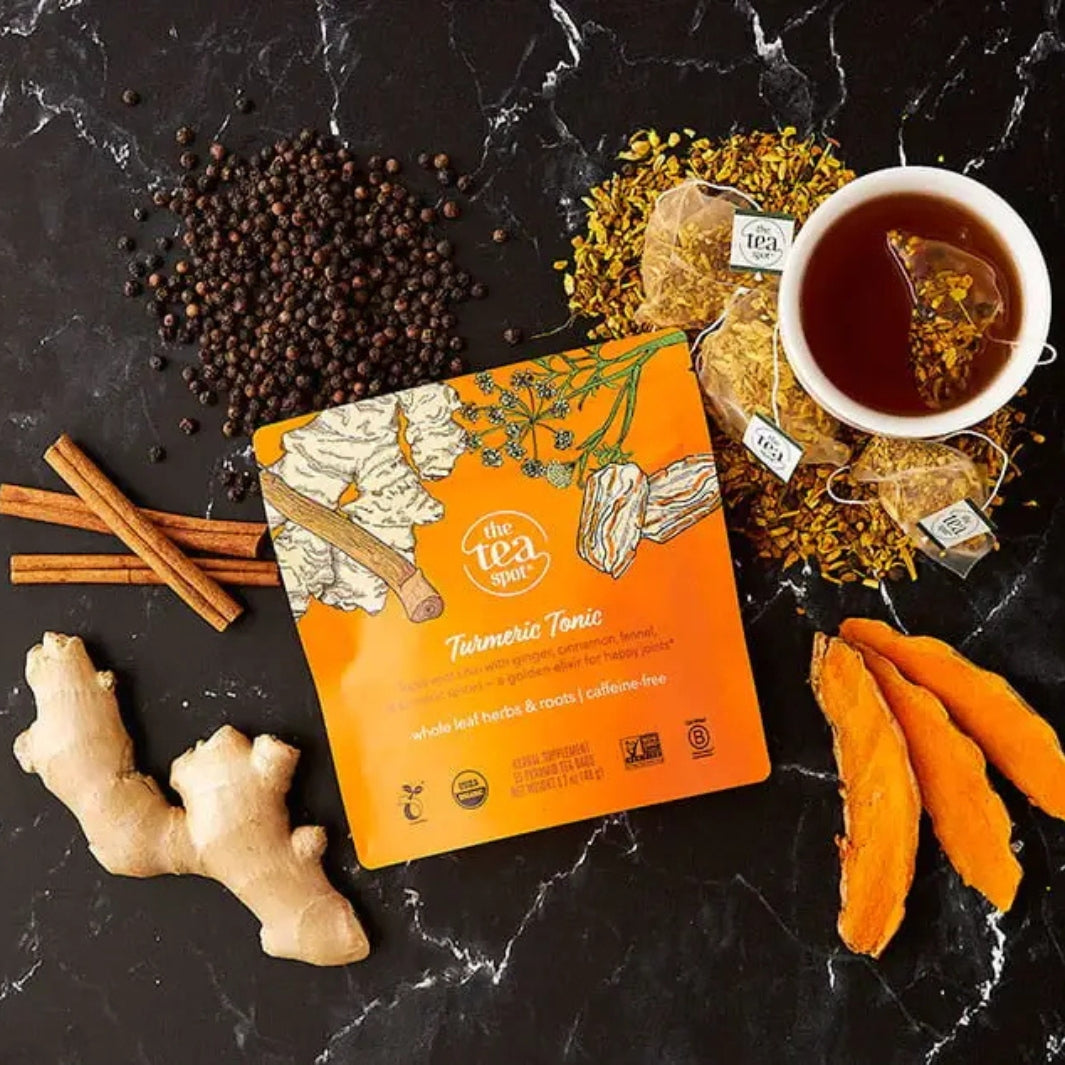 Turmeric Tonic Tea and Its Ingredients | The Tea Spot® | Matcha, Chai, & Teas @ Spice Craze®