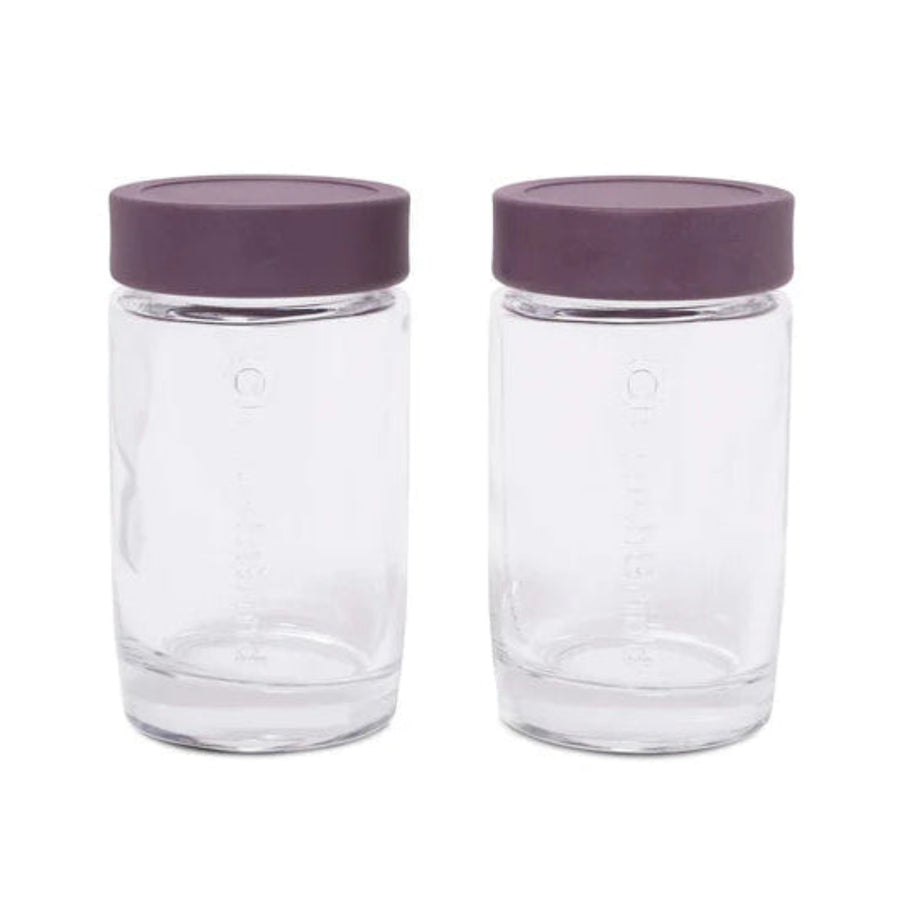 Kampot-Colored Set of Two Vaasa Spice Jars | CrushGrind® Denmark | Mills & Grinders @ Spice Craze®