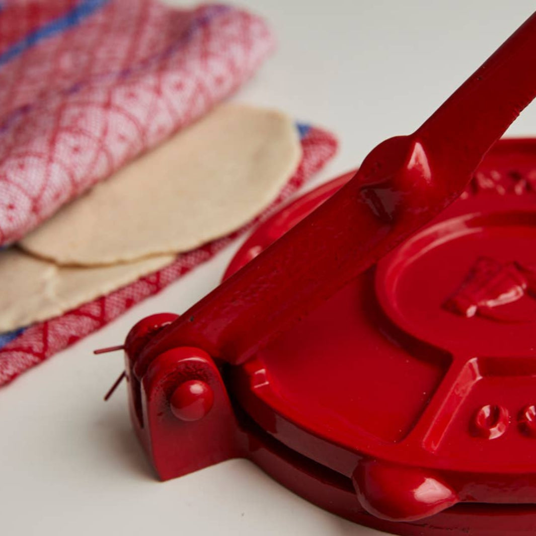 Cast Iron Tortilla Press Kit | Verve Culture® | Prepping & Cooking @ Spice Craze®