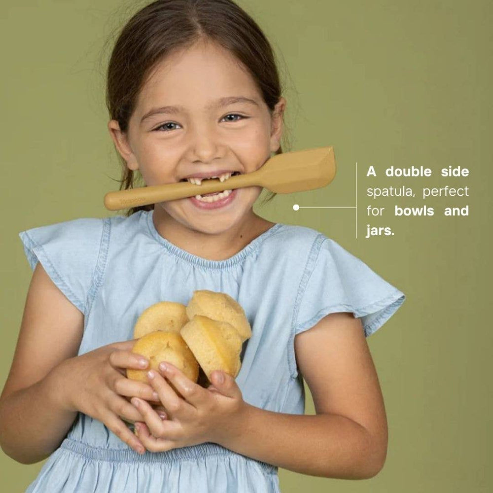 5-Piece Mustard-Colored Kid's Baking Set | Tämpoco Design | Tiny Tastemakers @ Spice Craze®