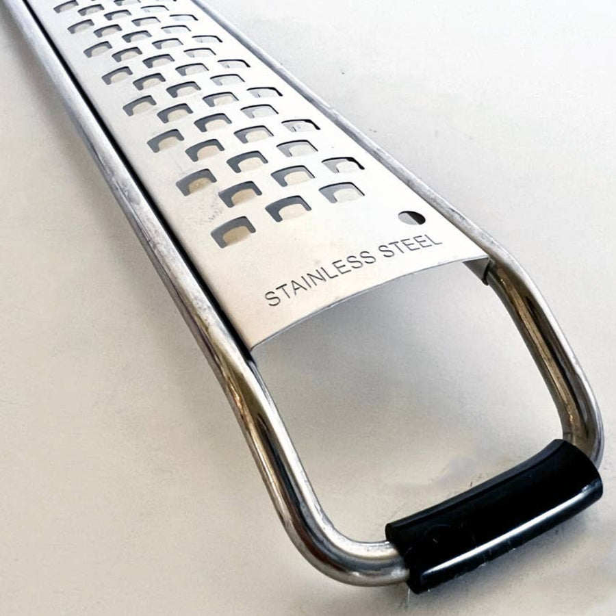 Coarse Grade Italian Stainless Steel and Olivewood Mandolin Paddle Grater | Verve Culture® | Stripping & Zesting @ Spice Craze®