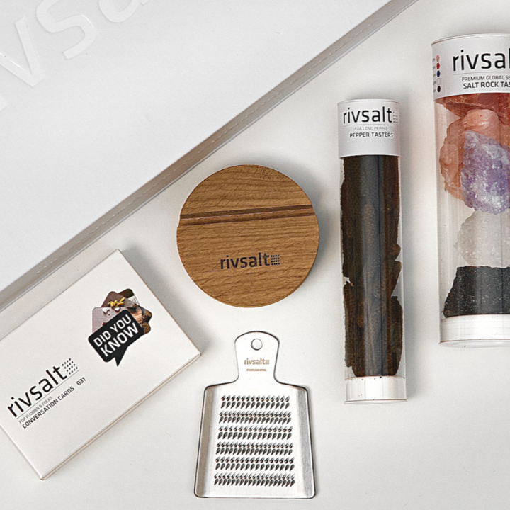 The Essentials Gift Box | RIVSALT™ Scandinavian design for foodies | Gourmet Gifts for Foodie Friends @ Spice Craze®