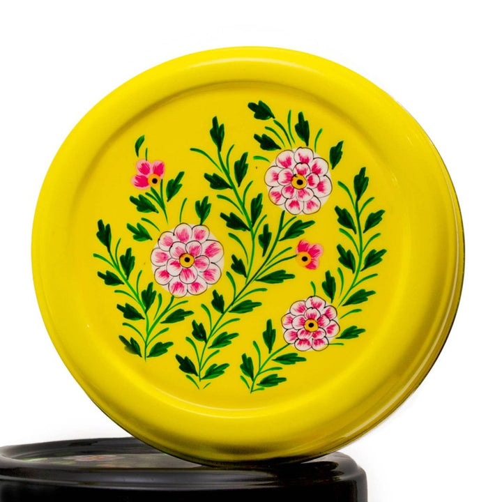 Yellow Indian Masala Dabba Spice Box | Calcutta Kitchens | Keeping It Pretty @ Spice Craze®