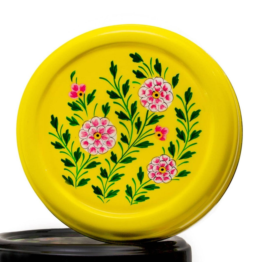 Yellow Indian Masala Dabba Spice Box | Calcutta Kitchens | Keeping It Pretty @ Spice Craze®