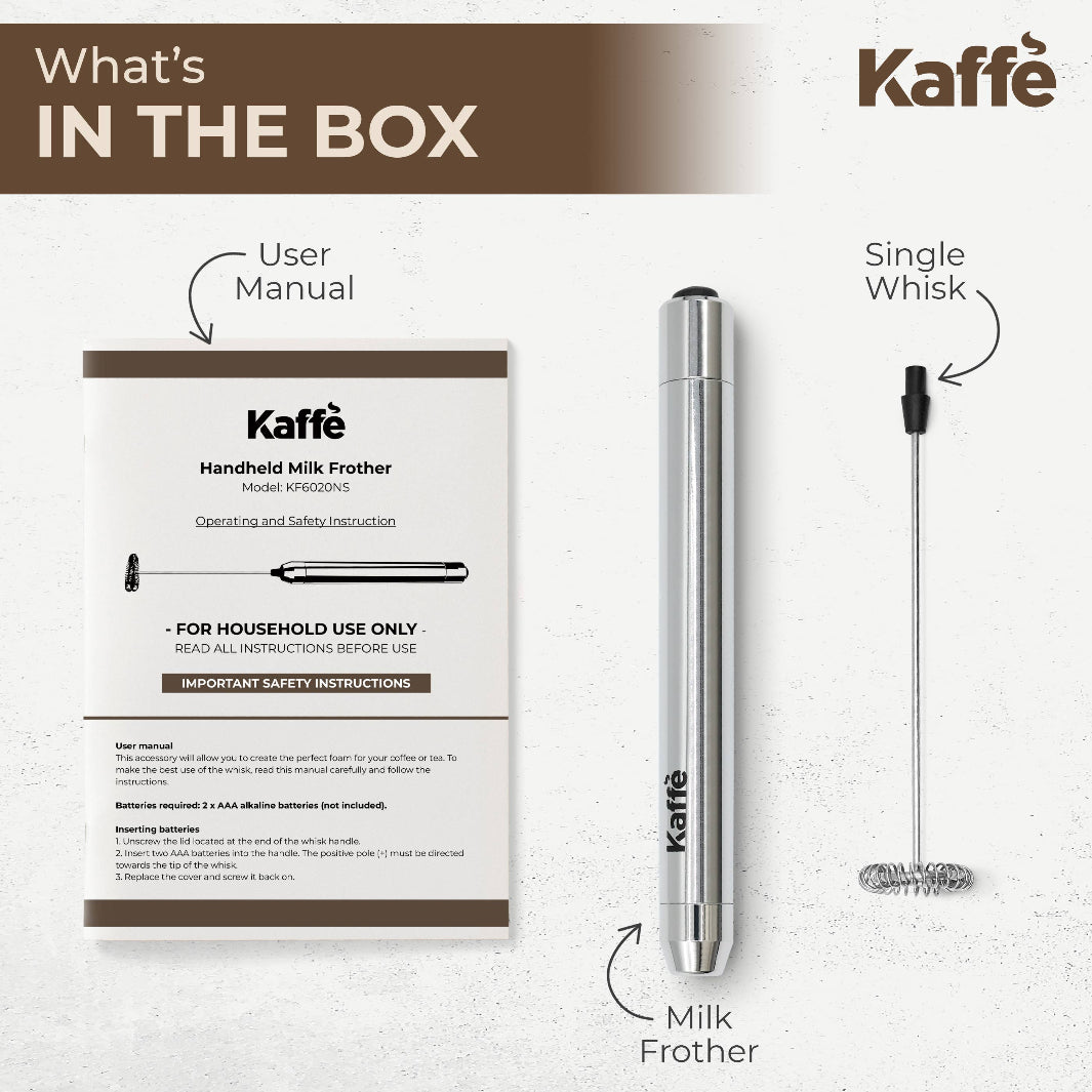 Handheld Milk Frother | Kaffe | Measuring & Mixing @ Spice Craze®