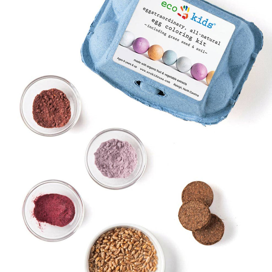 Egg-Coloring & Grass Growing Kit | Elseware® Unplug | Tiny Tastemakers @ Spice Craze®