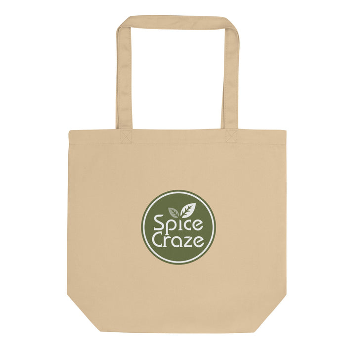 Olive Green-Colored Logo Eco Tote Bag | Spice Craze® Merch @ Spice Craze®