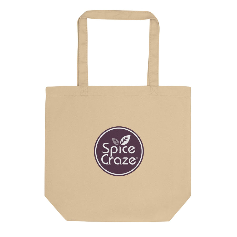 Eggplant-Colored Logo Eco Tote Bag | Spice Craze® Merch @ Spice Craze®