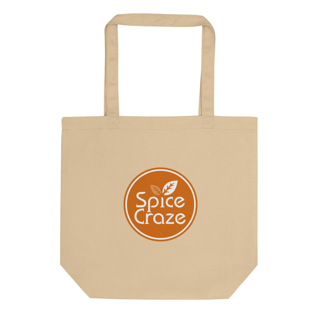 Orange-Colored Logo Eco Tote Bag | Spice Craze® Merch @ Spice Craze®